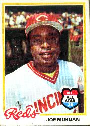 1978 Topps Baseball Cards      300     Joe Morgan